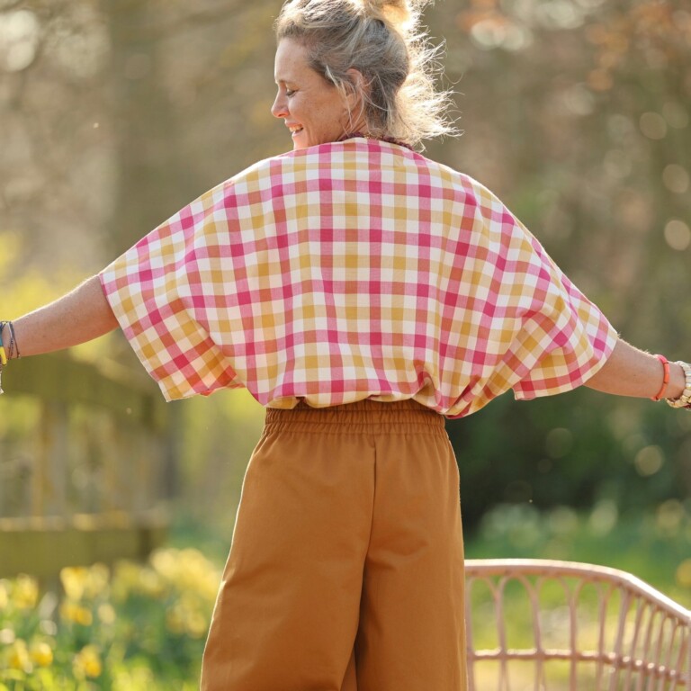 Quintessence - Pantalon Briac - sergé de coton ocre – XXL