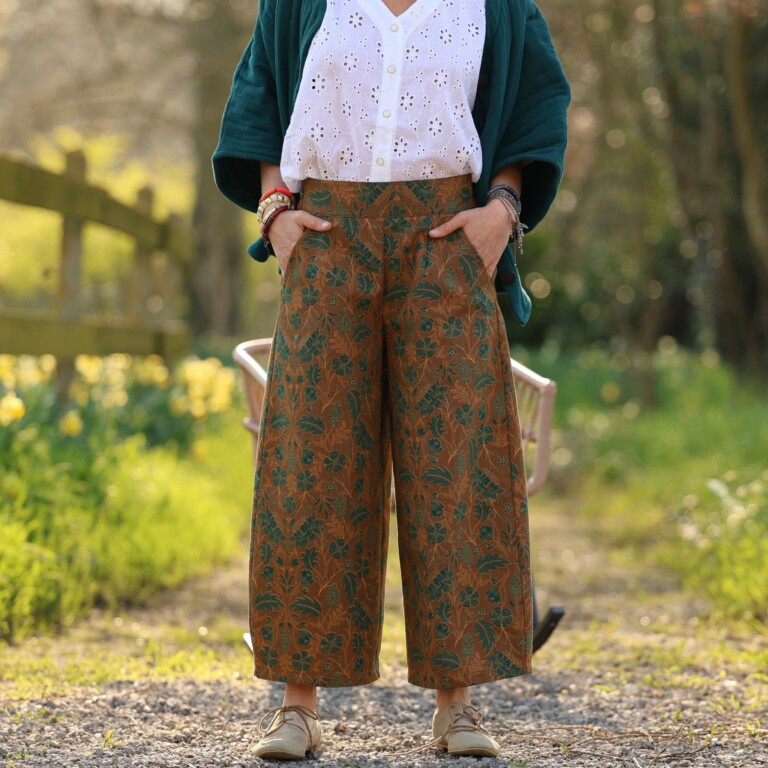 Quintessence - Pantalon Briac - toile de coton Sous-Bois Anglais – XXL