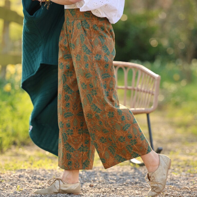 Quintessence - Pantalon Briac - toile de coton Sous-Bois Anglais – XXL