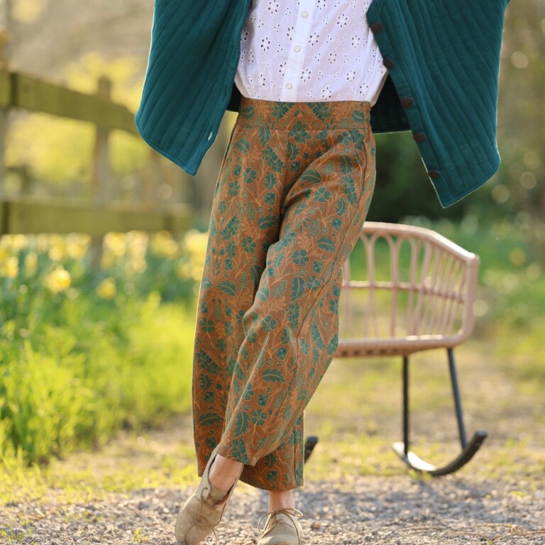 Quintessence - Pantalon Briac - toile de coton Sous-Bois Anglais – XXL