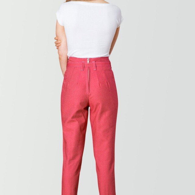ECCLO - Pantalon rose – 38