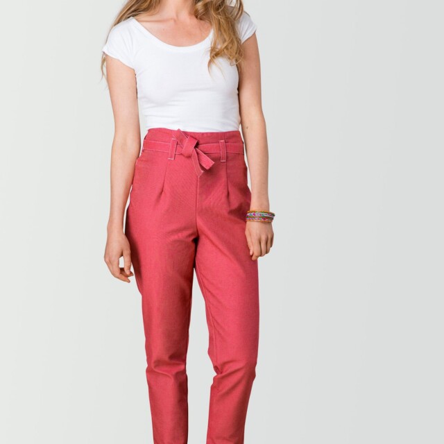 ECCLO - Pantalon rose – 38