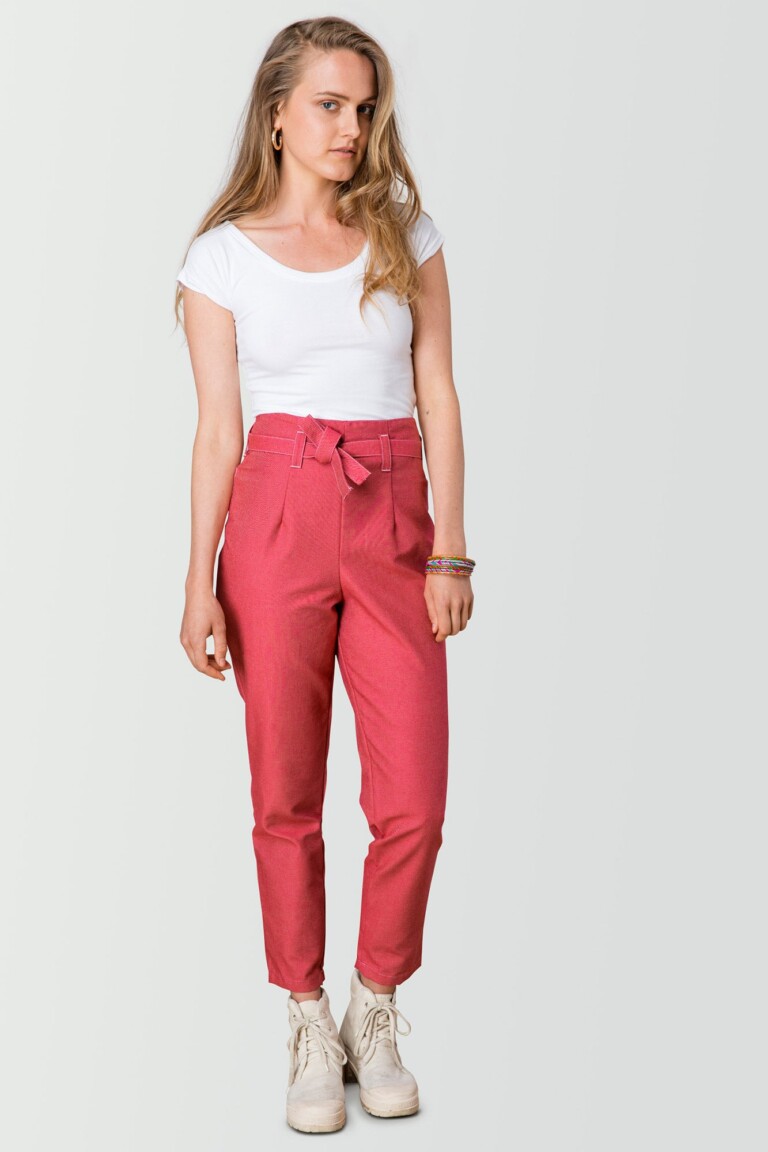 ECCLO - Pantalon rose – 38