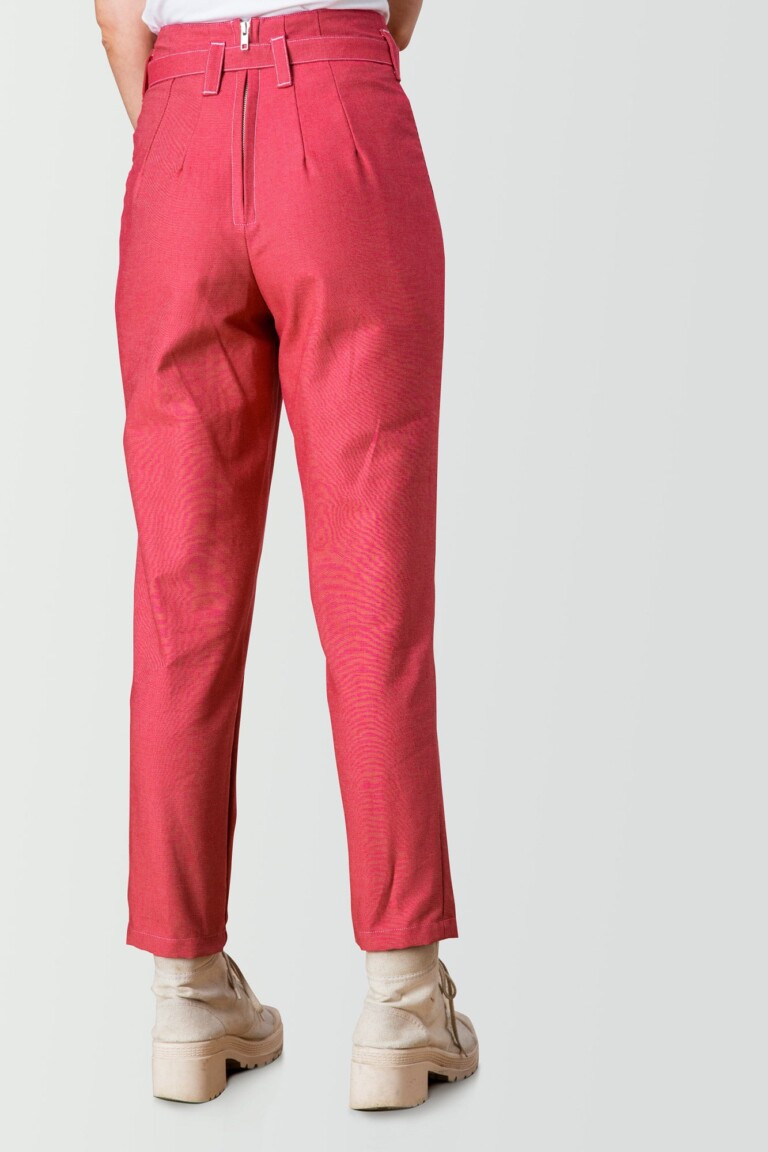 ECCLO - Pantalon rose – 38