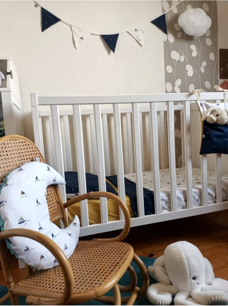 Les Mômes des Dômes - Parure de lit bébé Dalin