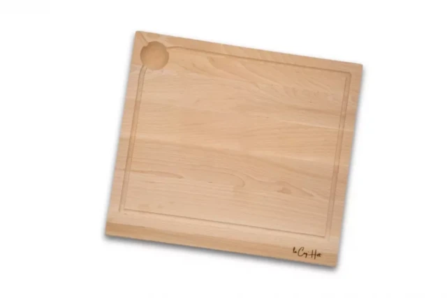 PEARL / Planche à découper à REBORD en HETRE – Naturel de l’Artisanat Française par la marque La Coq’Hêt La Coq’Hêt - PEARL / Planche à découper à REBORD en HETRE – Naturel de l’Artisanat Française