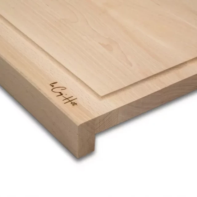 Fornezzo France - PEARL / Planche à découper à REBORD en HETRE – Naturel de l’Artisanat Française