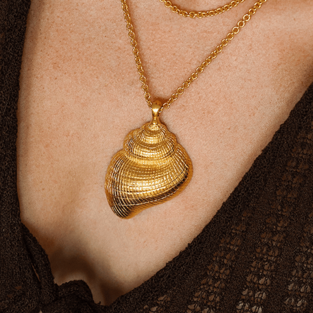 NEIJE - Sautoir Aphrodite et Coquillage Vintage
