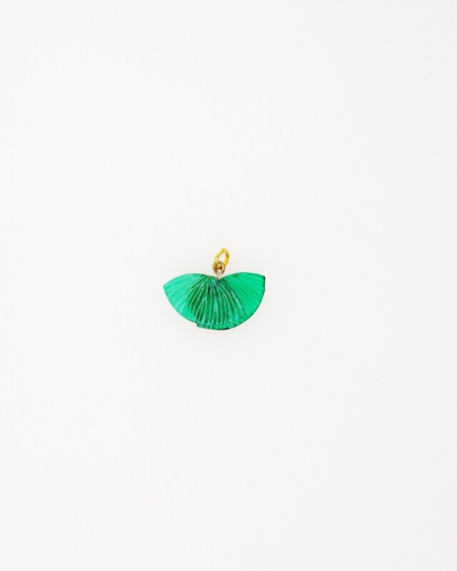 Ciléa Bijoux - Pendentif fantaisie Ebisu – Citron / Sans chaine