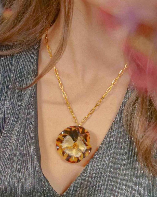 Ciléa Paris - Pendentif Pensée – Maxi