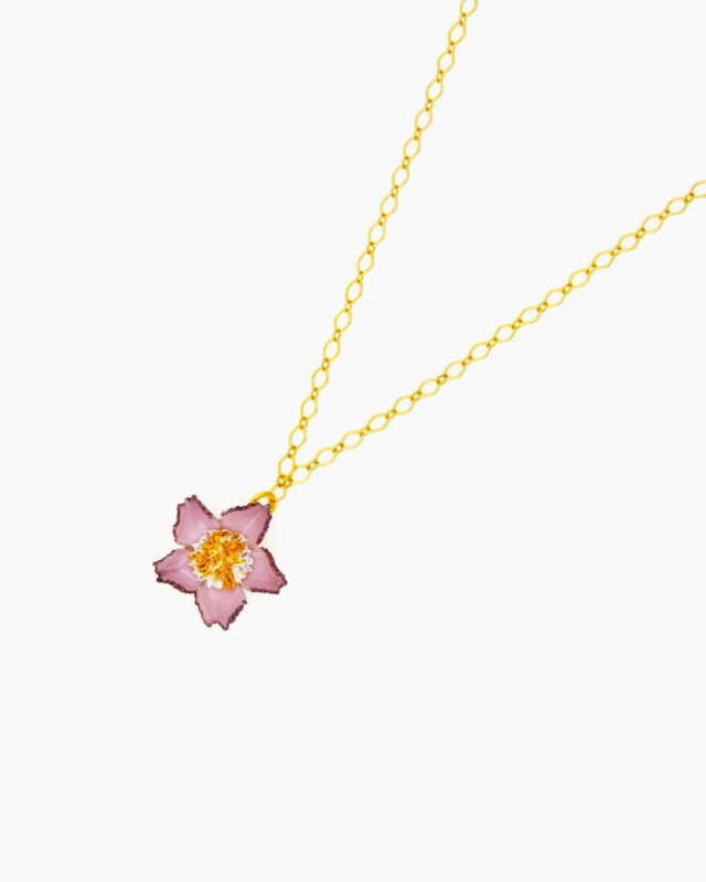 Ciléa Bijoux - Pendentif Tuba - Mini – Citron / Je ne veux pas la chaîne