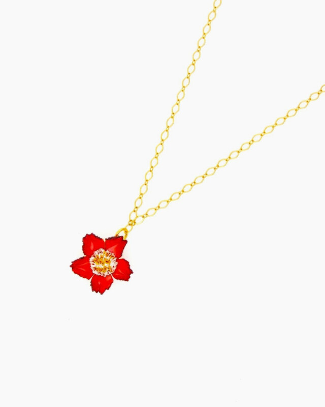 Ciléa Bijoux - Pendentif Tuba - Mini – Citron / Je ne veux pas la chaîne