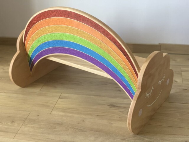 Sève et Copeaux - "Rêve coloré" : Banc Montessori personnalisable