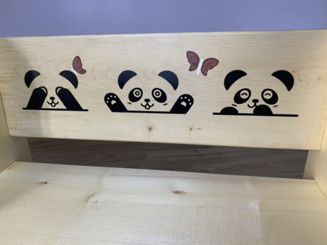 Sève et Copeaux - "Tendresse" : Banc Montessori personnalisable