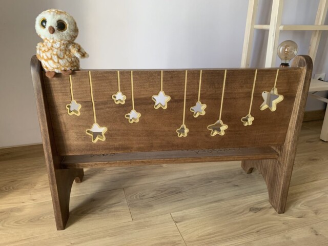 Sève et Copeaux - "Repos des songes" : Banc Montessori personnalisable