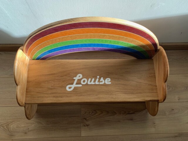 Sève et Copeaux - "Rêve coloré" : Banc Montessori personnalisable