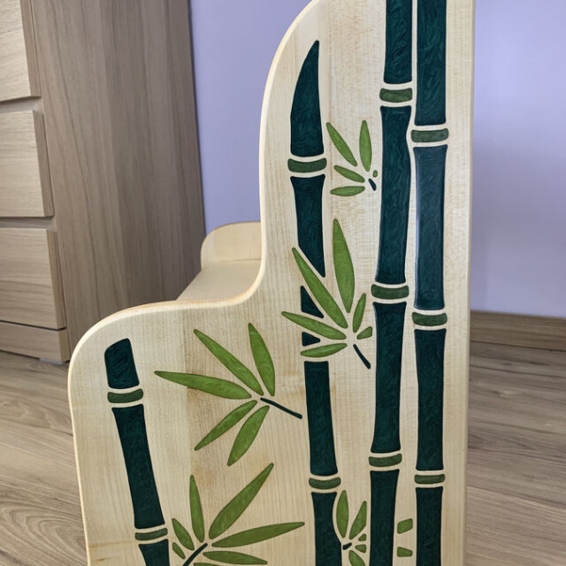 Sève et Copeaux - "Tendresse" : Banc Montessori personnalisable