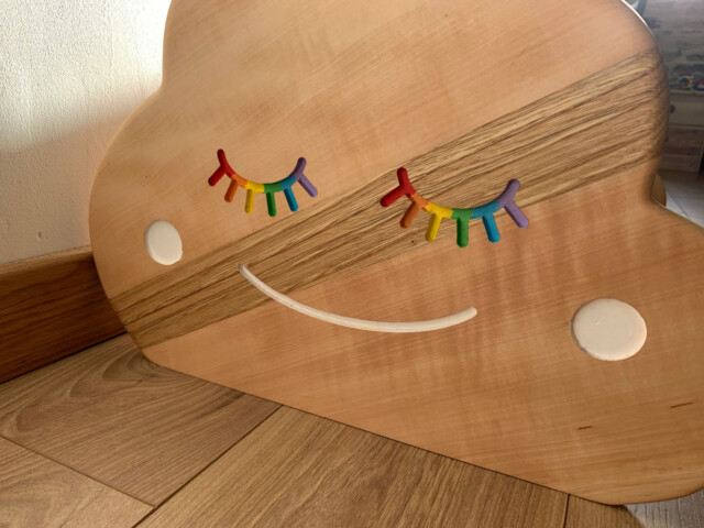 Sève et Copeaux - "Rêve coloré" : Banc Montessori personnalisable