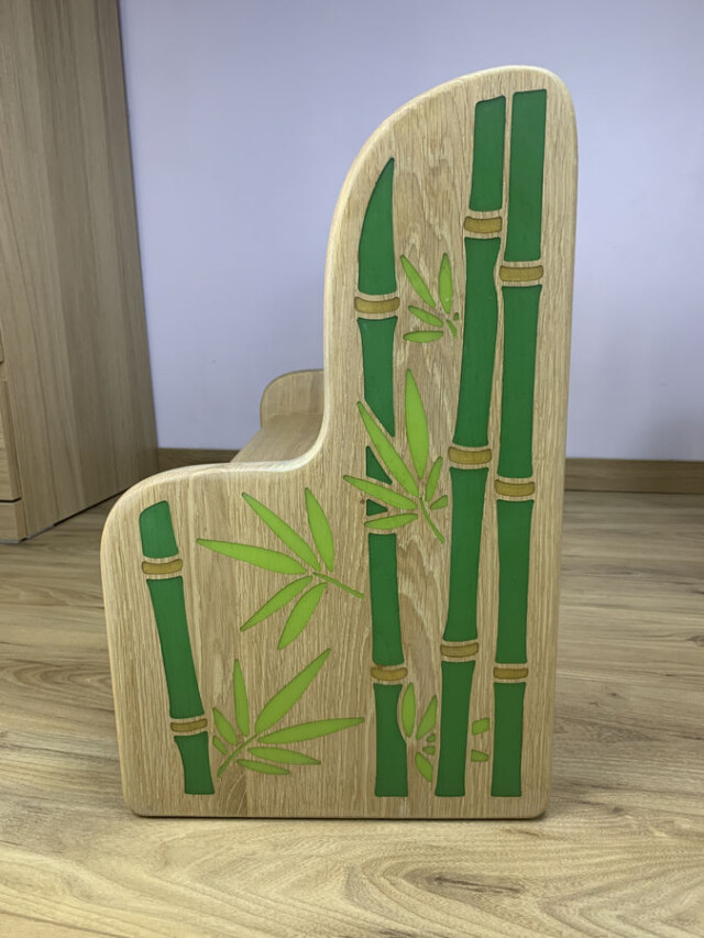 Sève et Copeaux - "Tendresse" : Banc Montessori personnalisable