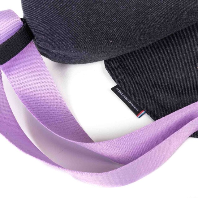 Cosy Club - Coussin d'allaitement sangle mauve · DUOH!