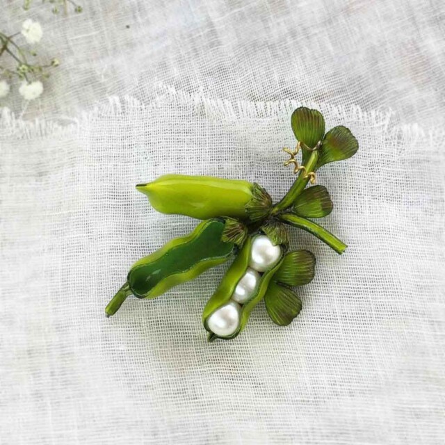 Ciléa Paris - Broche Petits Pois