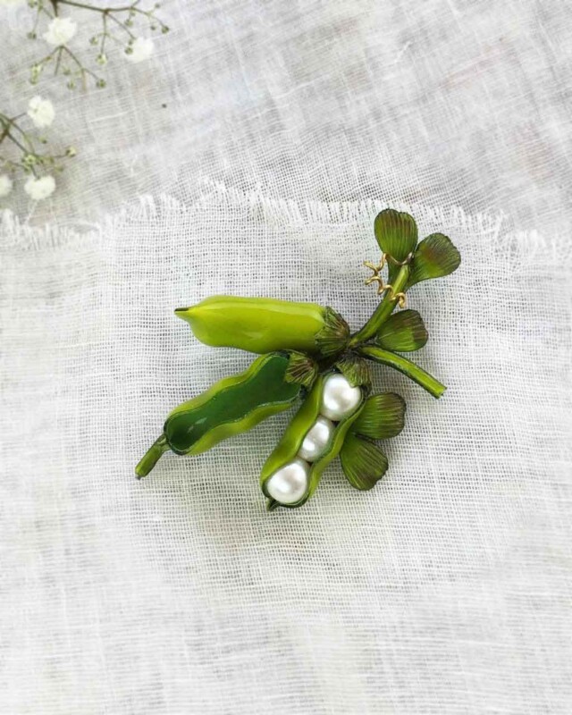 Ciléa Paris - Broche Petits Pois