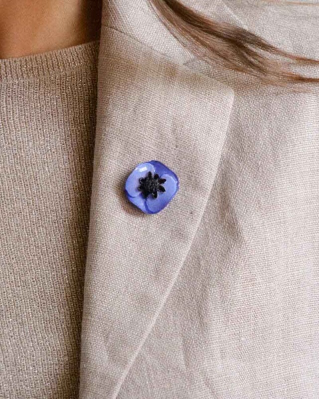 Ciléa Paris - Pin’s Anémone – Mini