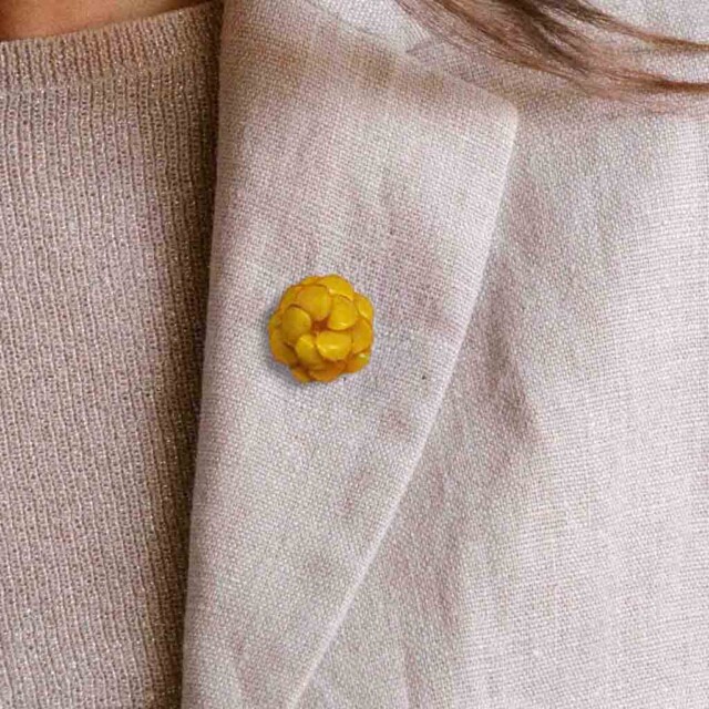 Ciléa Paris - Pins Géranium - Mini – Rouge