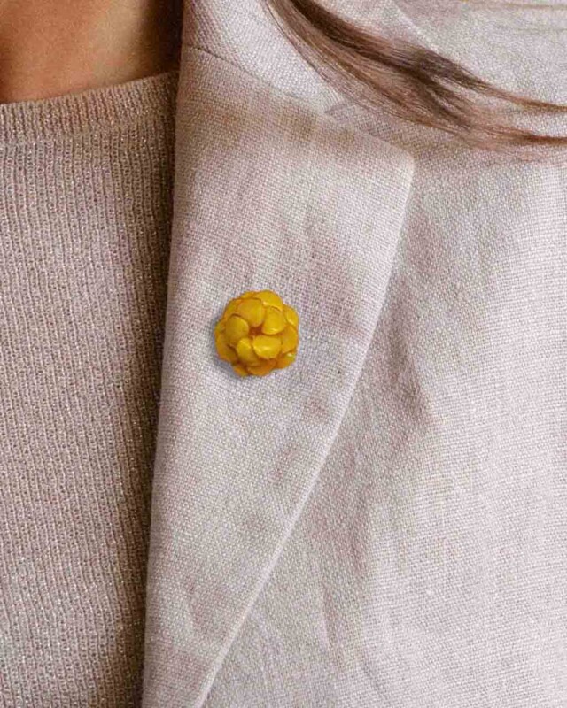Ciléa Paris - Pins Géranium - Mini – Rouge