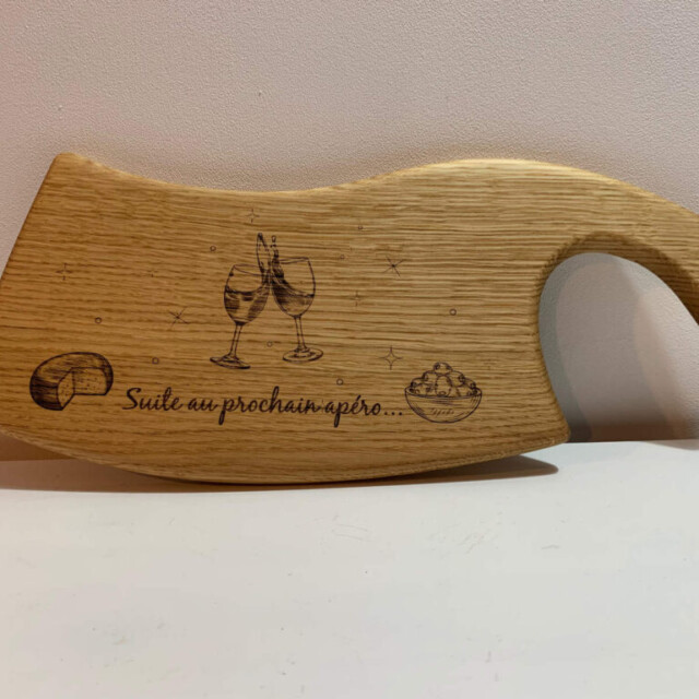 Sève et Copeaux - Petite planche à découper personnalisable (sur commande)