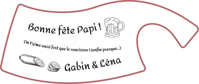 Sève et Copeaux - Petite planche à découper personnalisable (sur commande)