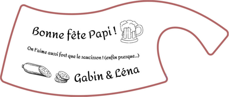 Sève et Copeaux - Petite planche à découper personnalisable (modèle hachoir)