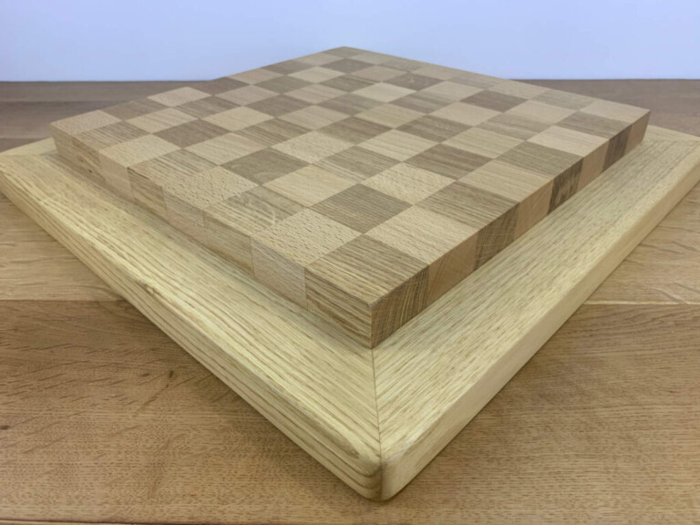Sève et Copeaux - Plateau de jeu d'échecs personnalisable