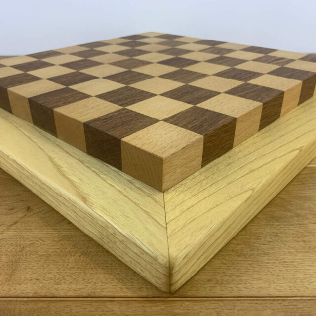 Sève et Copeaux - Plateau de jeu d'échecs personnalisable