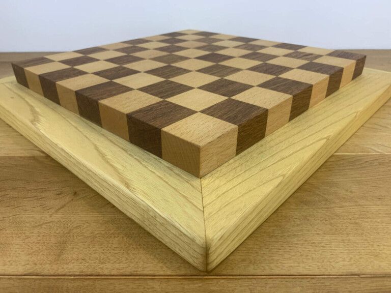 Sève et Copeaux - Plateau de jeu d'échecs personnalisable
