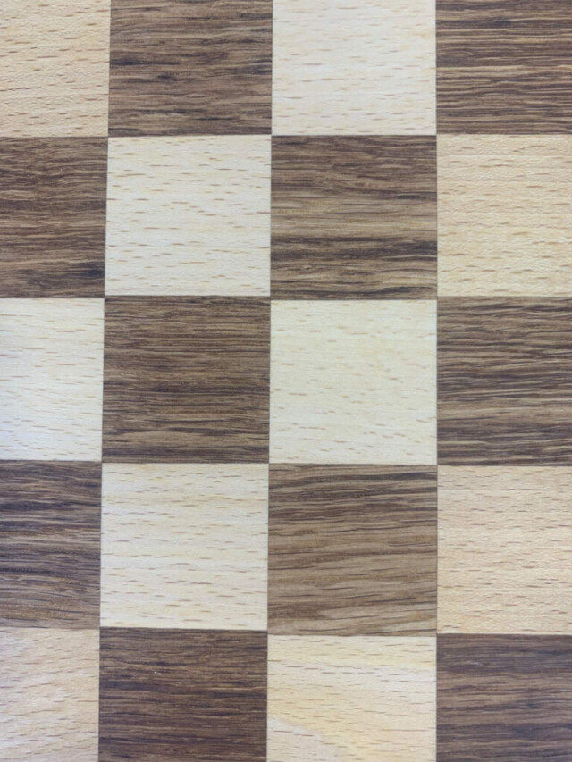 Sève et Copeaux - Plateau de jeu d'échecs personnalisable