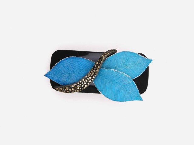 Ciléa Bijoux - Barrette cheveux Pomerole – Blanc
