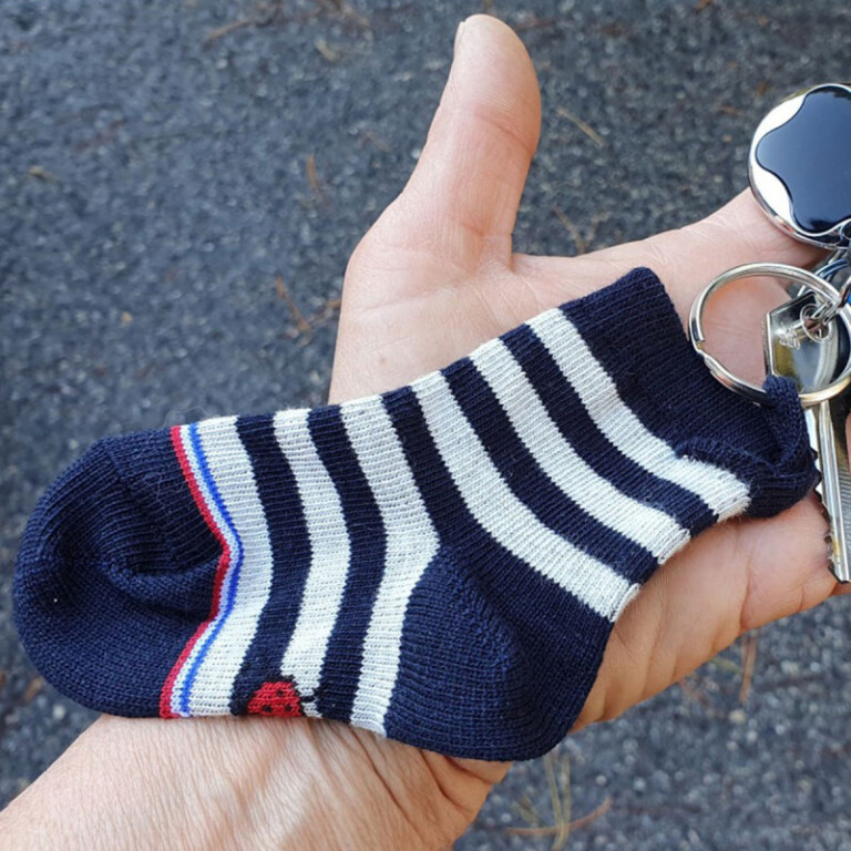 Chaussettes Coccinelle - Porte-clés "Grand Bleu" – Boucle bleu marine