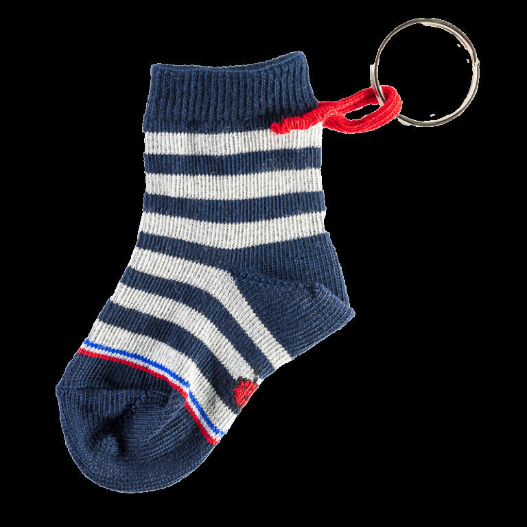 porte cles Chaussettes Coccinelle - Porte-clés "Grand Bleu" – Boucle bleu marine