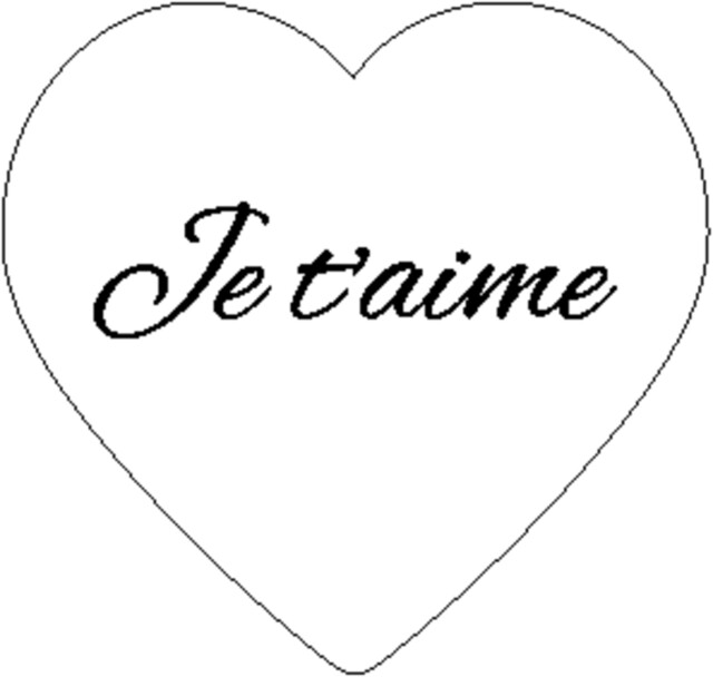 Sève et Copeaux - Petit cœur à personnaliser