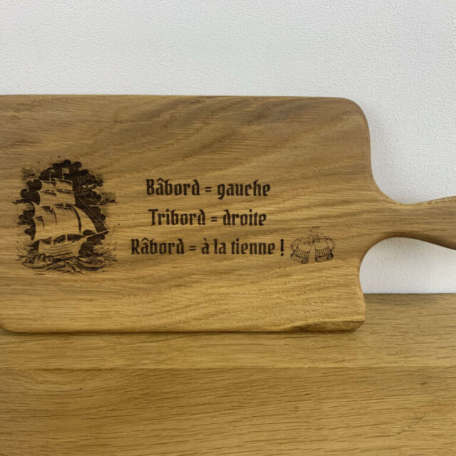 Sève et Copeaux - Petite planche à découper personnalisable (sur commande)