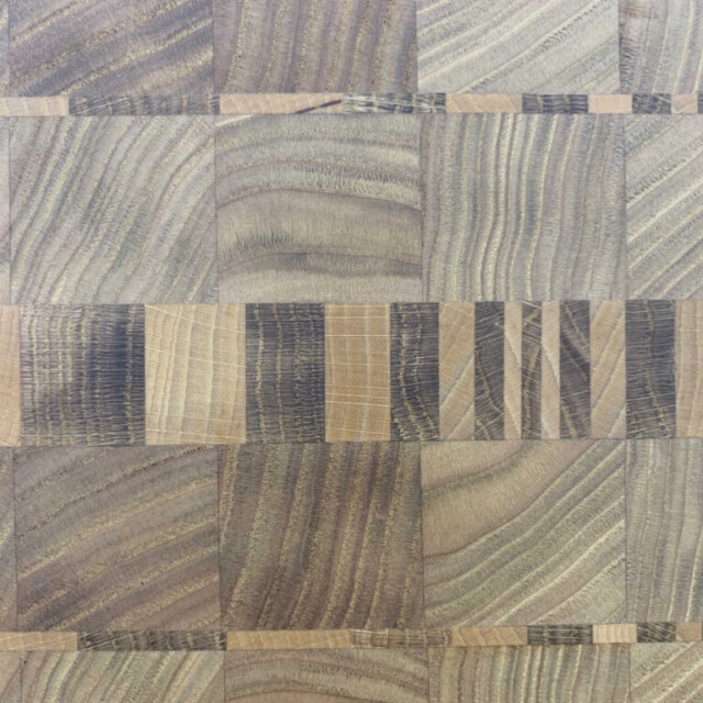 Sève et Copeaux - Planche à découper en bois de bout 46x30.3cm