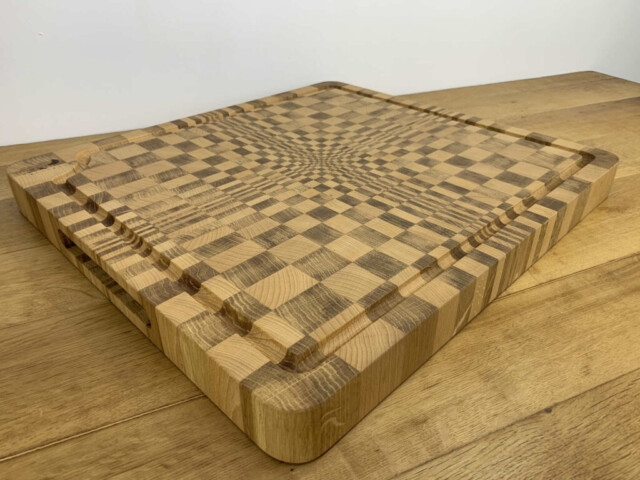 Sève et Copeaux - Planche à découper en bois de bout 53.1x47