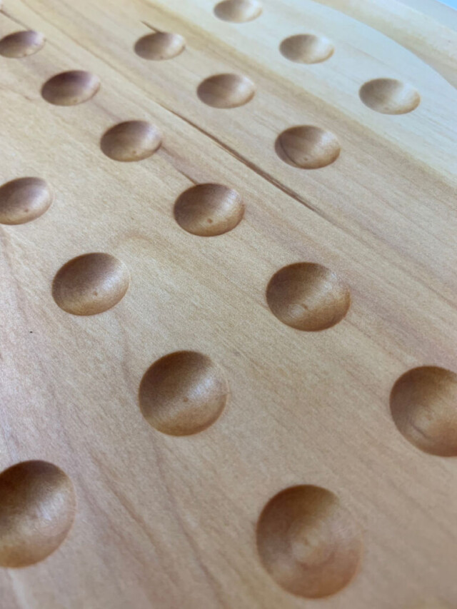 Sève et Copeaux - Plateau de solitaire personnalisable