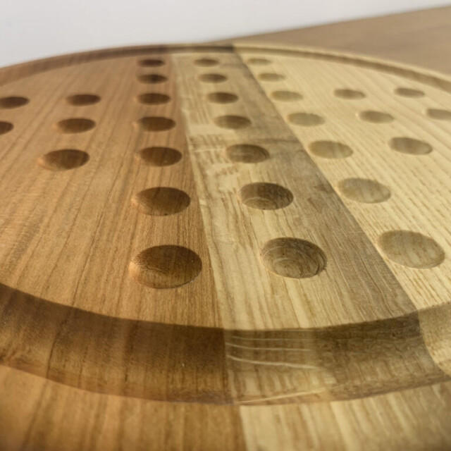 Sève et Copeaux - Plateau de solitaire personnalisable