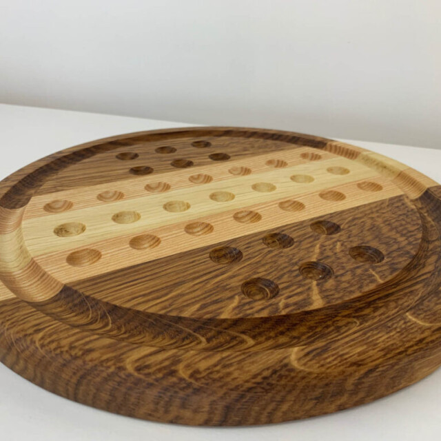Sève et Copeaux - Plateau de solitaire personnalisable