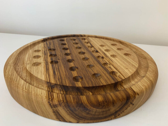 Sève et Copeaux - Plateau de solitaire personnalisable