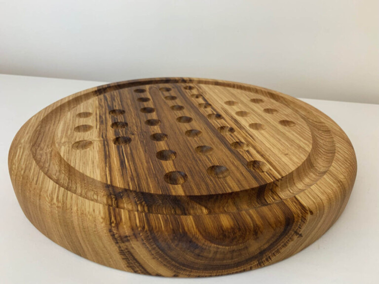 Sève et Copeaux - Plateau de solitaire personnalisable