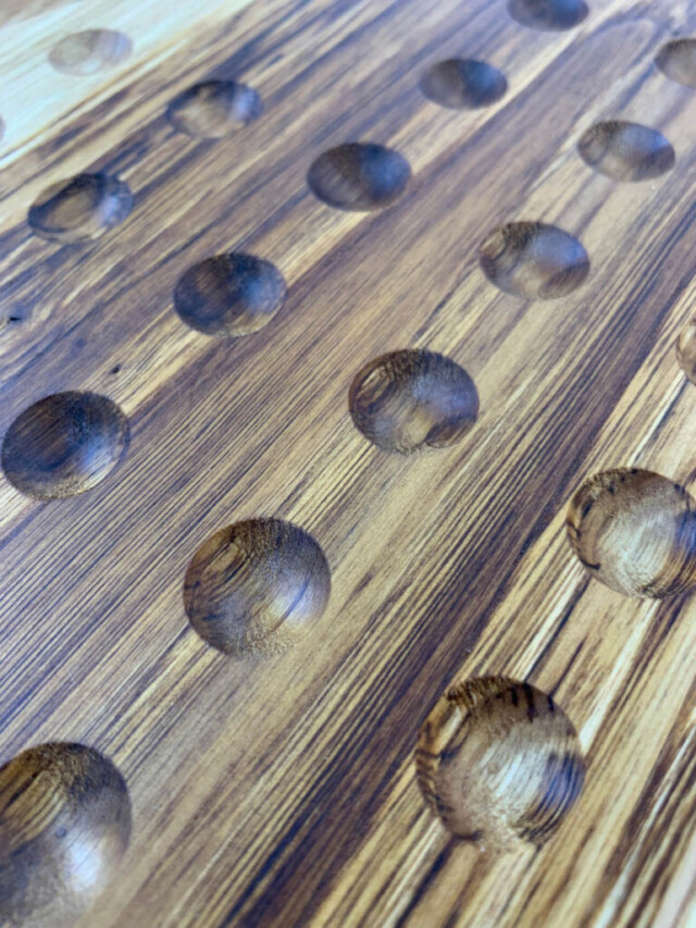 Sève et Copeaux - Plateau de solitaire personnalisable