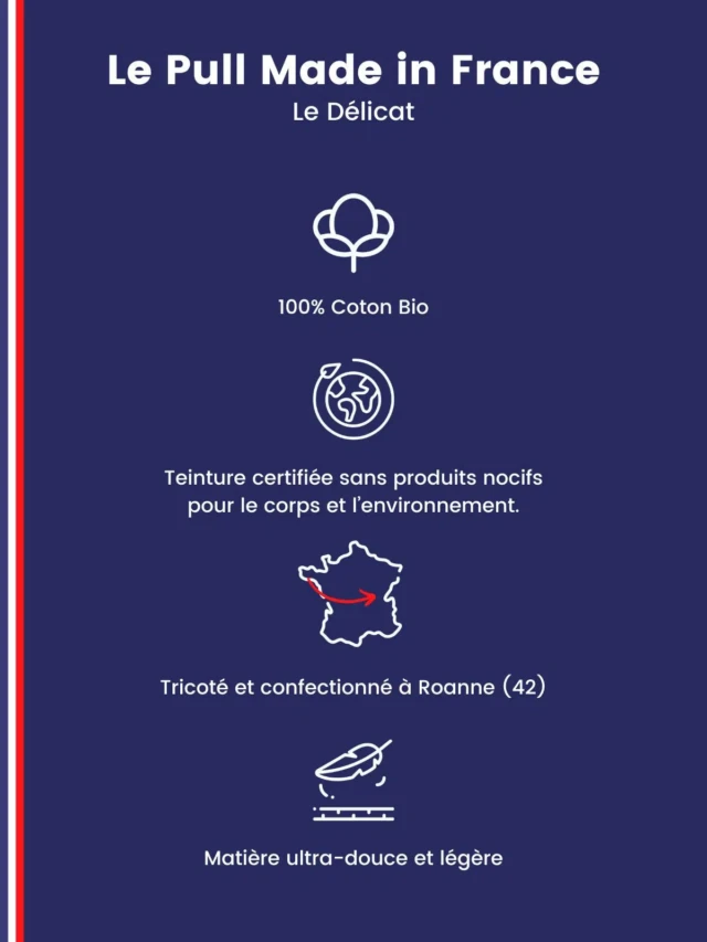 Tranquille Emile.net - Le Délicat bleu – XS